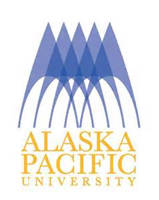 Alaska Pacific University logo.