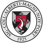 Albertus Magnus College logo.