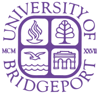 University of Bridgeport logo.
