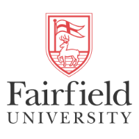 Fairfield University logo.