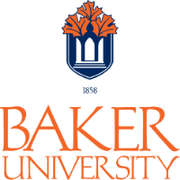 Baker University logo.