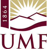 University of Maine at Farmington logo.