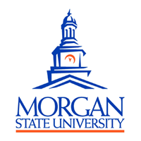 Morgan State University logo.