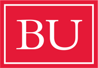 Boston University logo.