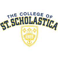 St. Scholastica logo.