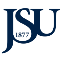 Jackson State University logo.