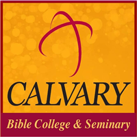 Calvary University logo.