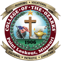 College of the Ozarks logo.
