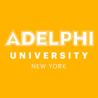 Adelphi University logo.