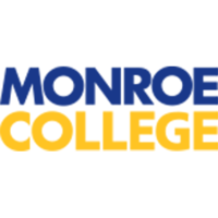 Monroe College logo.