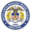 US Merchant Marine Academy logo.