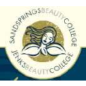 Jenks Beauty College logo