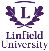 Linfield University logo.