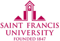 St Francis University logo.