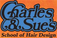 Charles and Sues School of Hair Design logo