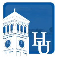 Hampton University logo.