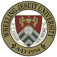 Wheeling University logo.