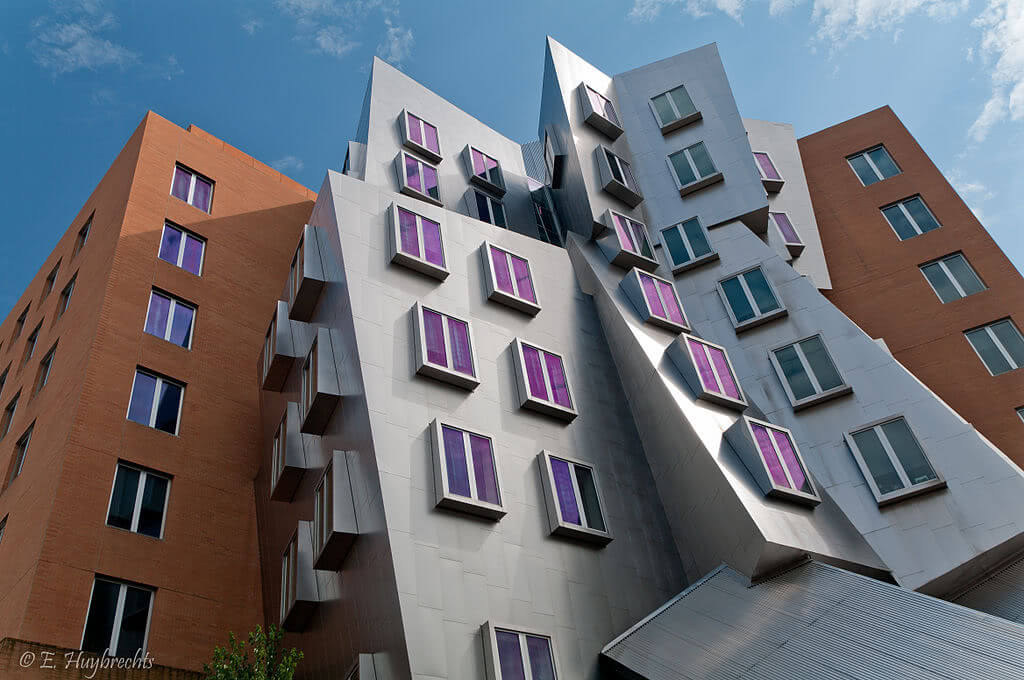 Frank Gehry designed the Ray and Maria Stata Center.