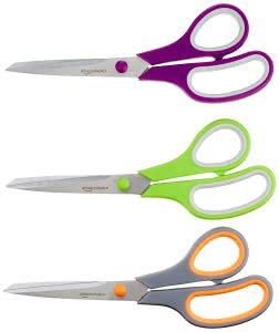 Multipurpose colorful scissors. Click to view its Amazon page.