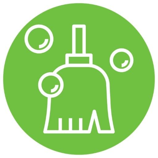 Green chores icon