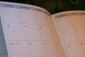 Create a scholarship application calendar to keep yourself organized