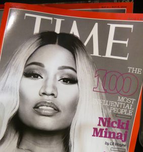 Nicki Minaj on Time Magazine