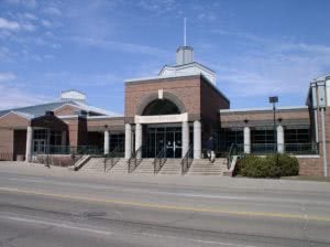 Shirk Center at Wesleyan University in Bloomington Illinois .
