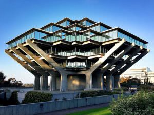 The Geisel Library on the San Diego campus of the University of California.