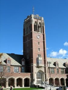 A building on the John Carroll University campus - Hidden Midwest Gems