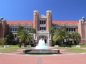 Florida State University campus - location of a college can help narrow your college list