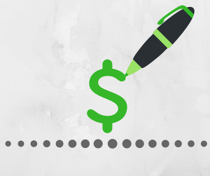 Pen and dollar sign - you may ask yourself: why do most student loans involve a cosigner?