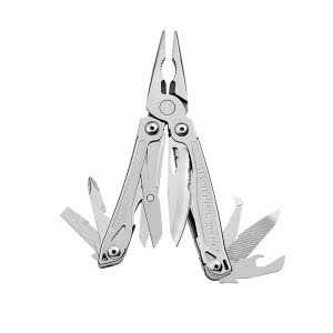 Stainless steel multi-tool. Click to view its Amazon page. 