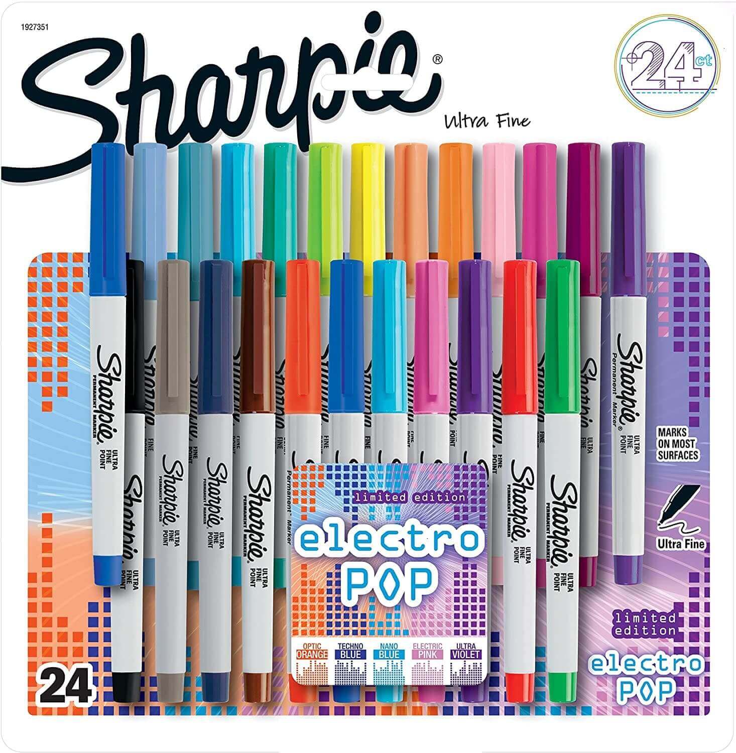 Sharpie Electro Pop pack of 24