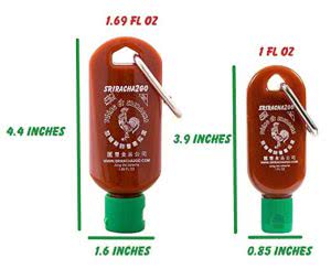 Sriracha2Go Sriracha mini keychain gifts for college students