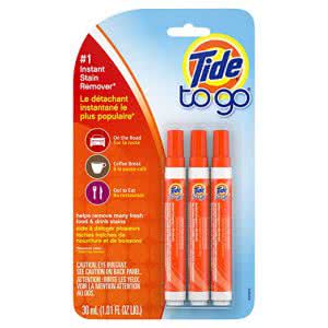 what's in my backpack Tide to Go stain remover pen