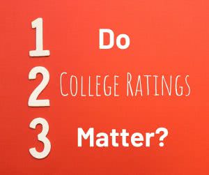 1,2,3 with text: do college ratings matter?