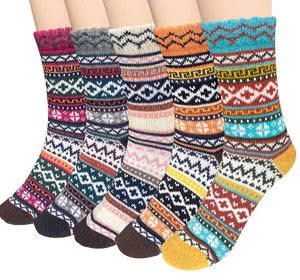 Lorritta wool knit socks