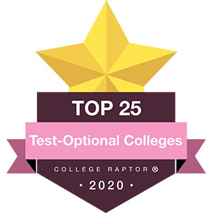 Top 25 test optional colleges