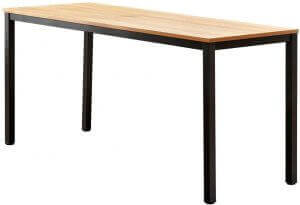 Long wooden desk by Need. Click to visit its Amazon page.