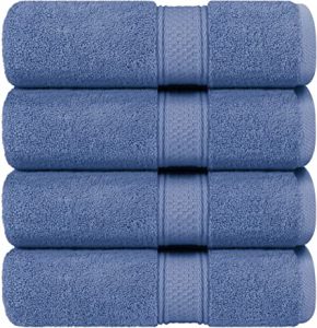 ERINA Towel Set of 6; 2 Bath Towels, 2 Hand Towels and 2