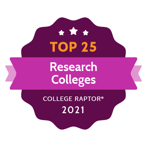 Best Research Colleges badge
